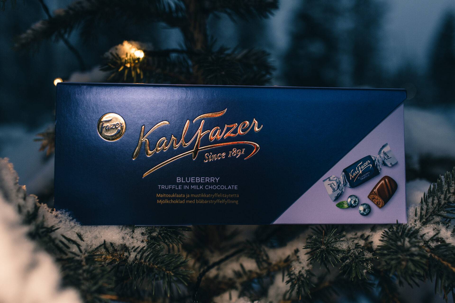 Karl Fazer Blueberry Truffle - Image 2