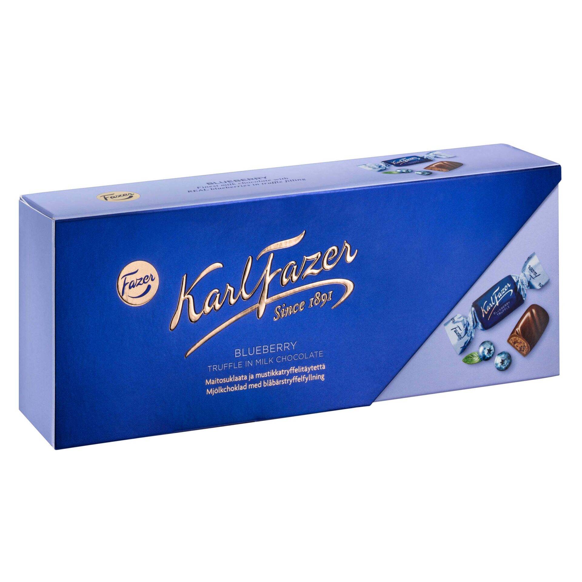 Karl Fazer Blueberry Truffle