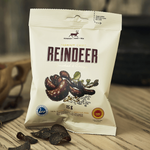 Rindeer Chips – Premium reindeer meat chips fro Lapland Finland.