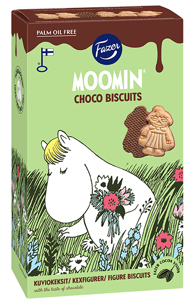 Karl Fazer Moomin Choco biscuit
