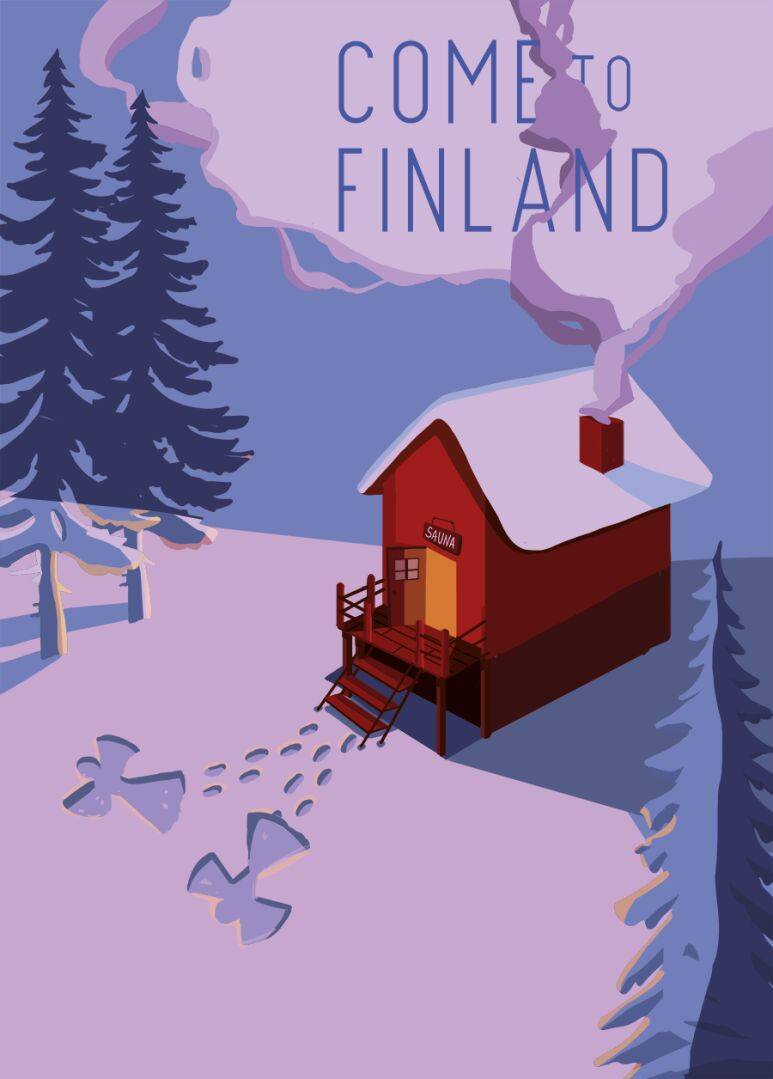 Rolling in the Snow - Poster