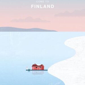 Winter Lake -Poster