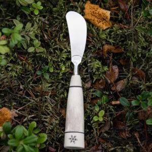 Butter knife - reindeer antler
