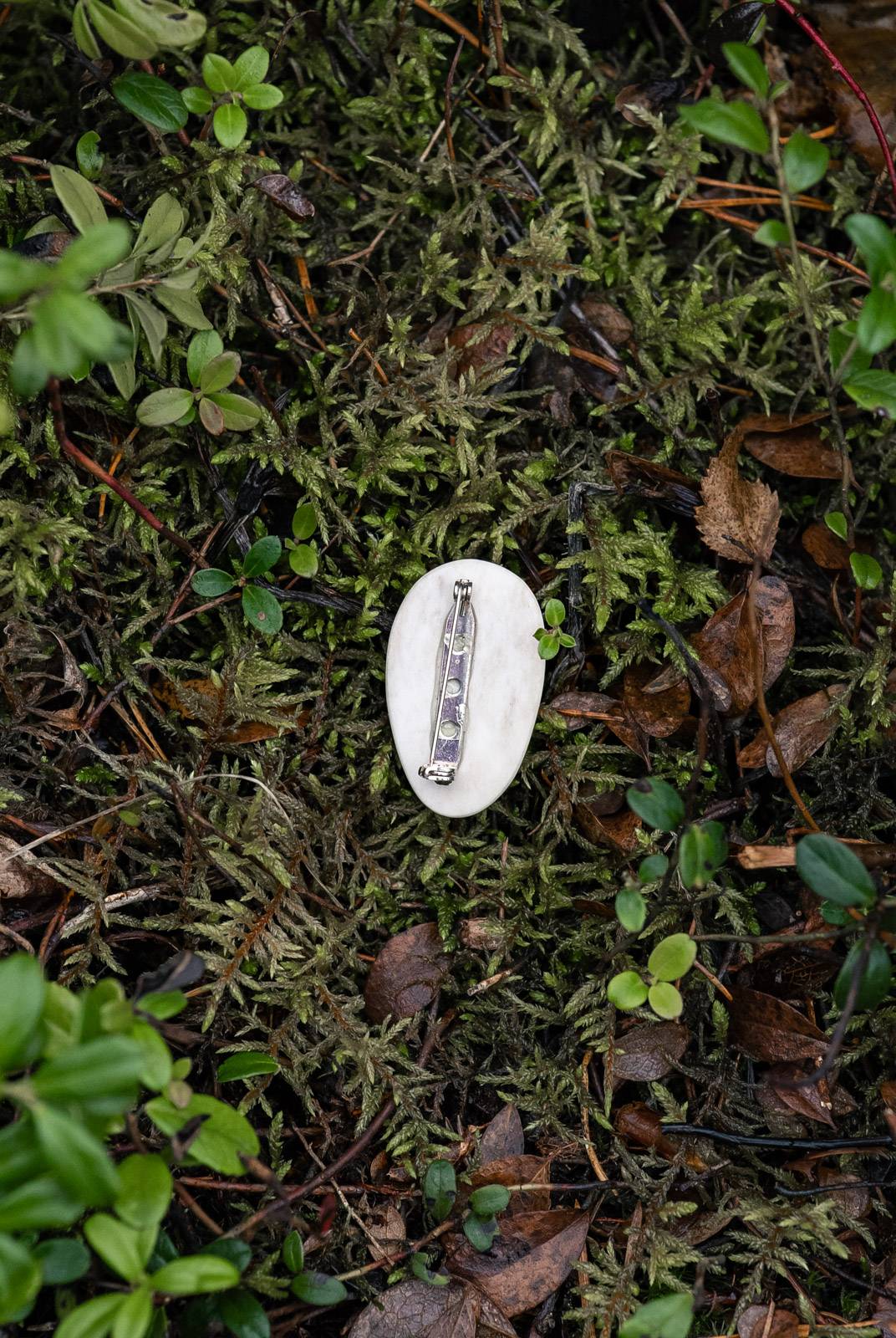 Reindeer Antler Brooch - Image 4