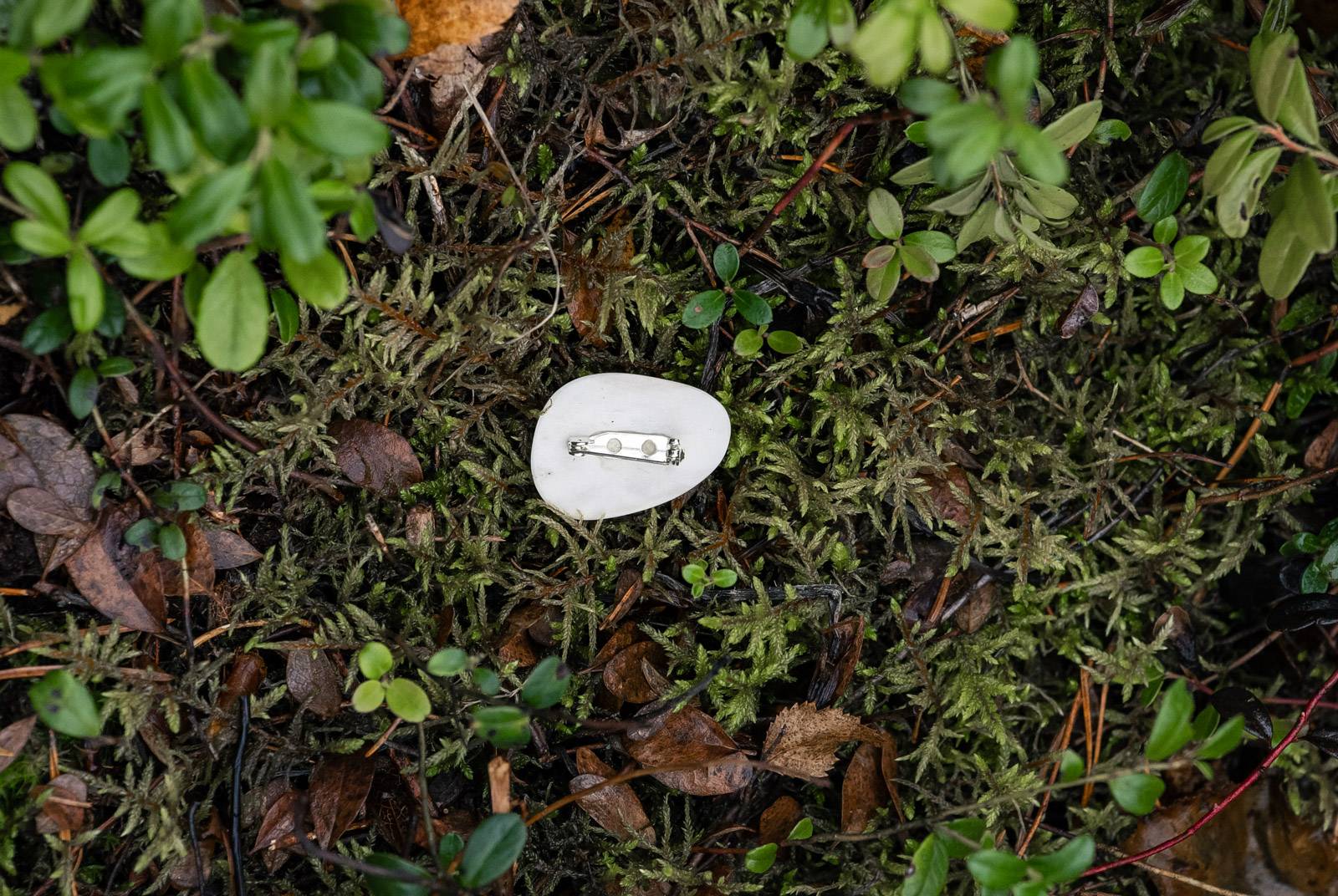 Reindeer Antler Brooch - Image 3