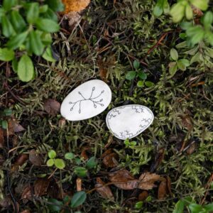 Reindeer Antler Brooch