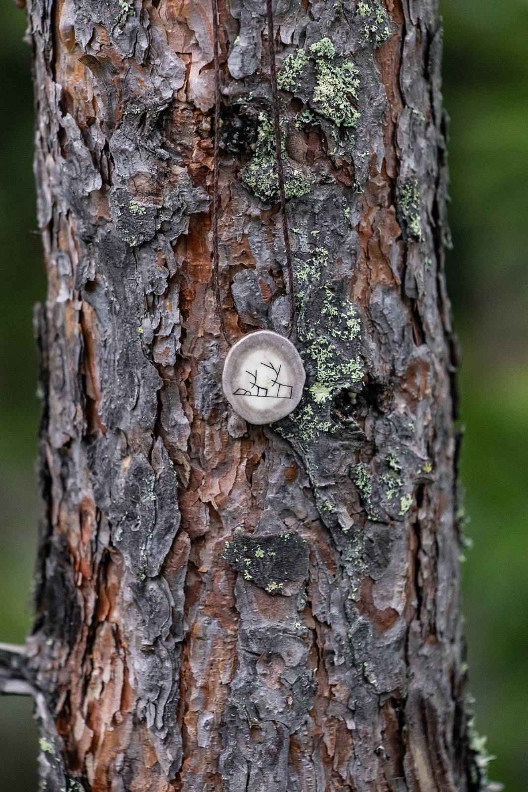Pendant with Sámi symbol - Image 3