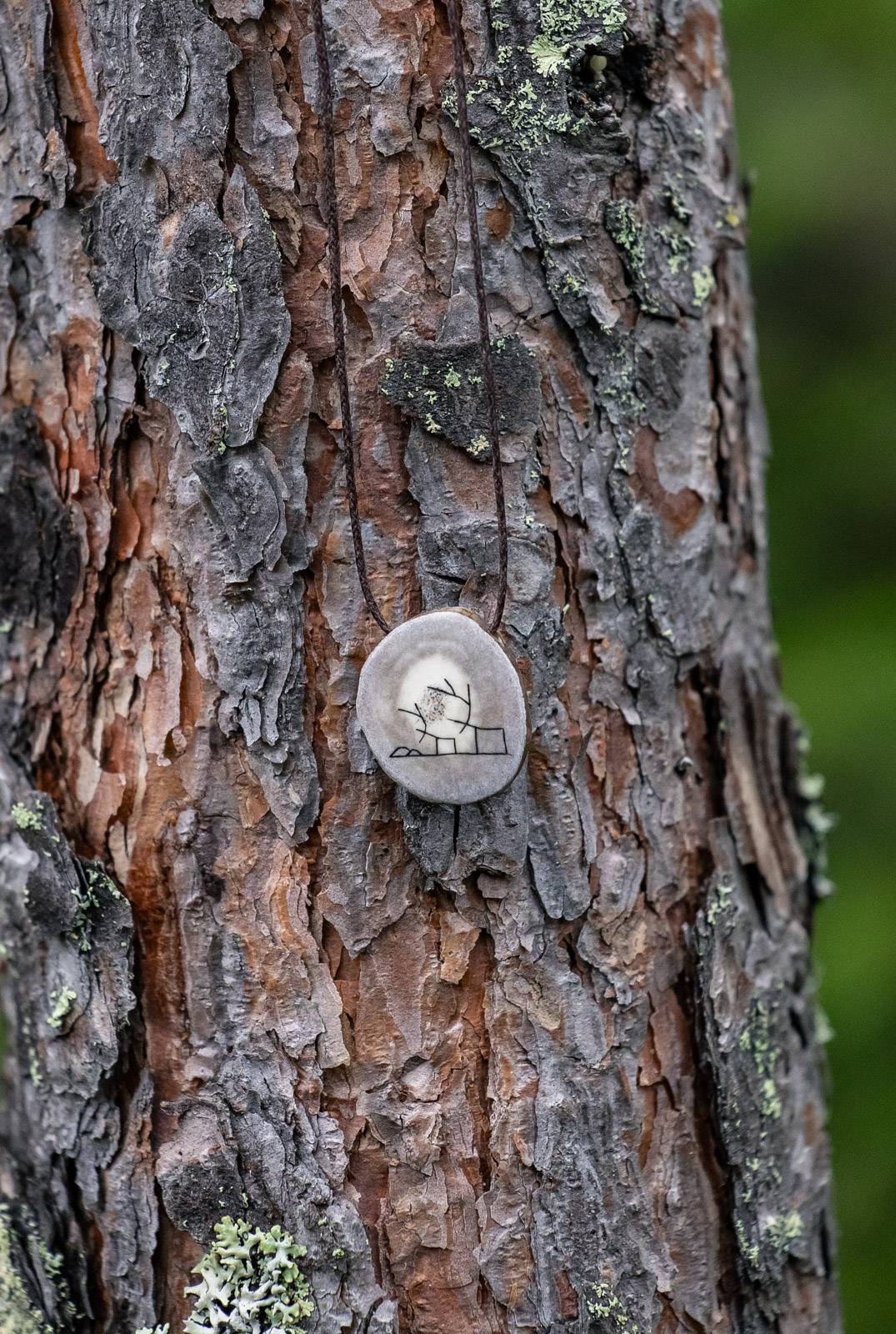Pendant with Sámi symbol - Image 2